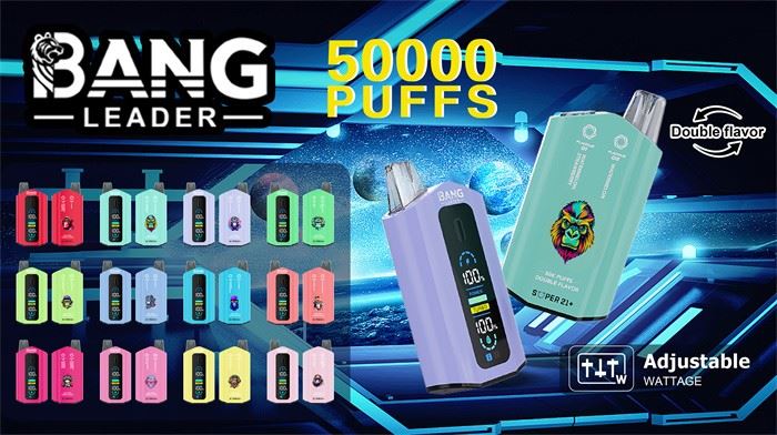 Bang Leader 50000 Puff dvostruki okusi EU na raspolaganju