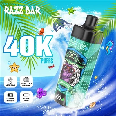 Razz bar zaslon 40000 puffs vape